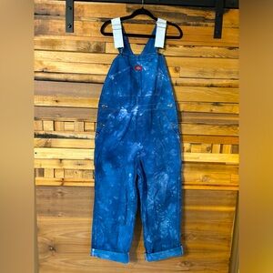 Dickies Indigo Bib Overalls- Soft, broken-in comfort - 100% cotton.